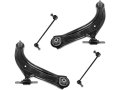 Front Lower Control Arm Ball Joint And Sway Bar Link Kit 4 Piece Compatible With 2007-2012 Nissan Sentra 