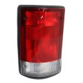 Tail Lights For Ford E 350 Econoline Club Wagon 1995 To 2002 Driver And Passenger Side Pair Red Clear Lens F5uz13404a 