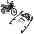 Keenso Motorcycle Luggage Rack Durable Stainless Steel Carrier Shelf Support For Z650 17 19 Fits Long Trips Daily Commute