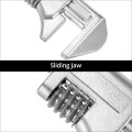 15 In Automotive Wrench Adjustable Chrome Plated Tool Steel Pipe For Plumbers Home And Auto Repair Model Qs16543