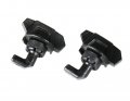 Hood Latch Toggles With Grommets And Washers Kit For Polaris Rzr 900 Xp 1000 4 Black Abs Plastic Rubber Hw-1020 