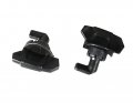 Hood Latch Toggles With Grommets And Washers Kit For Polaris Rzr 900 Xp 1000 4 Black Abs Plastic Rubber Hw-1020