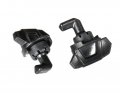 Hood Latch Toggles With Grommets And Washers Kit For Polaris Rzr 900 Xp 1000 4 Black Abs Plastic Rubber Hw-1020