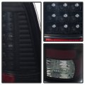 Acanii For Black Smoke 97-03 Ford F150 99-07 F250 F350 Superduty Led Tail Lights Left Right