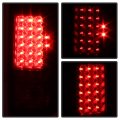 Acanii For Black Smoke 97-03 Ford F150 99-07 F250 F350 Superduty Led Tail Lights Left Right