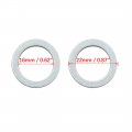 X Autohaux 10pcs Universal Engine Oil Crush Washers Drain Plug Gaskets 16mm Id 22mm Od Aluminum Alloy For Car