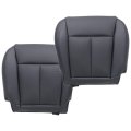 Secos Front Driver Passenger Side Bottom Replacement Seat Cover Black For Infiniti M35 M45 2006 2007 2008 2009 2010 