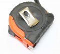Precise 16 Foot 4 9 M Tape Measure Mint Green With Slip-resistant Rubber Yellow Red Black Markings Brake Button Belt Clip 