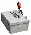 Ge Thn3321 Non-fusible Heavy Duty Safety Switch 30a 240v Ac 3 Poles Full Cover Interlocks Quick Make Quick Break Mechanism 60