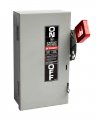 Ge Thn3321 Non-fusible Heavy Duty Safety Switch 30a 240v Ac 3 Poles Full Cover Interlocks Quick Make Quick Break Mechanism 60