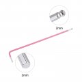 Uxcell 2mm Ball End Hex Key Wrench L Shaped Long Arm S2 Steel Repairing Tool 4 Pcs