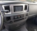 Silver Double Din Dash Kit For Dodge Ram 2006-2010 Truck Car Stereo Radio Install 