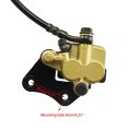 Pro Bat Hydraulic Front Brake Caliper Cylinder Master With Extra Pad For 50cc 70cc 90cc Ssr 110cc 125cc Atomik Apollo Chinese