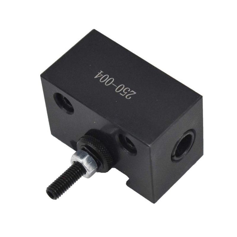 Oxa 250-004 Quick Change Heavy Duty Boring Bar Tool Post Holder Fits 250-000 Holds 3 8 In With Bushing Or 1 2 Without Steel