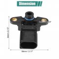 Uxcell No 13627585278 Manifold Absolute Pressure Sensor Replacement For Bmw M3 4 0l 2008-2013