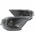 Subaru Forester Bumper Driving Fog Lights Lamps Smoke 