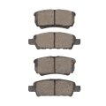 Front Disc Brake Pads For Dodge Caliber 2007 2012 4000 Hybridynamic Series 0 61 Inner Thickness 4 17 In Pad Width 