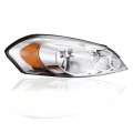 Left Headlight Assembly For 2006 2007 Chevy Monte Carlo 2013 Impala 2014 2016 Limited Clear Lens Chrome Housing Amber Reflector 