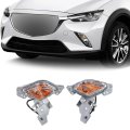 Front Turn Signal Lights For Cx-3 2016-2022 Pair Of Left And Right Side Marker Lamps Replacement Db4g51360a Db4g51350a Clear 