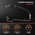 A-premium Power Steering Pressure Hose Line Assembly Compatible With Honda Accord 2008-2012 Crosstour 2012-2015 2 4l Pump To