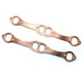 Reusable Sbc Oval Port Copper Header Exhaust Gaskets For Chevy Sb 327 305 383 