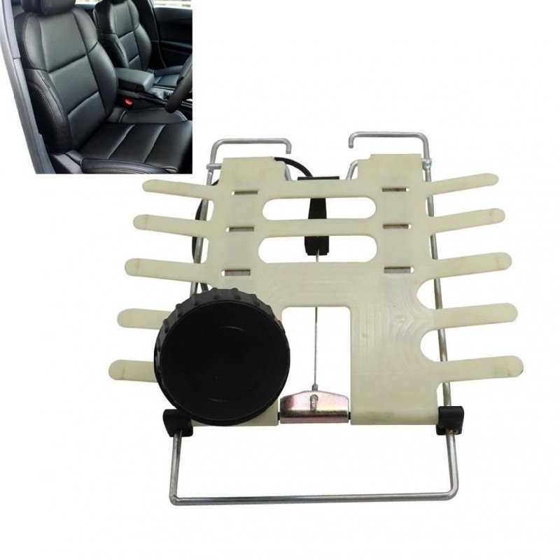 Huhudde Back Lifting Adjustable Car Lumbar Support Hand Operated Relaxation For Waist Headrest Swivel Seat Interior Boards