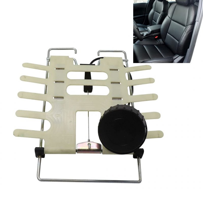 Huhudde Back Lifting Adjustable Car Lumbar Support Hand Operated Relaxation For Waist Headrest Swivel Seat Interior Boards
