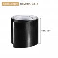 Uxcell Wood Grain Tape 1 97 X33 Ft Wall Paper Border Sticker Self-adhesive Repair Patch For Corner Table Door Sofa Furniture