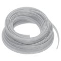 Pet Expandable Sleeving 25ft 1 4 Gray Cable Management Sleeve Cord Organizer For Wrap Protect 