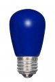 Accessory-1 4w S14 Led Medium Base Replacement Lamp-1 75 Inches Wide-ceramic Blue Finish