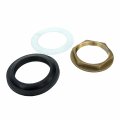 Lasco 03-19 Rough Brass Material Pop Up Locknut And Seal Kit 1 1 2-inch 