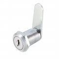 Uxcell Cam Lock 1 Cylinder Long Cabinet Locks With No 3 Fits On 5 8 Max Thick Panel Keyed Different Zinc Alloy Secure File 2pcs