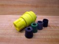 Woodhead 14w47 Plug Rubber 15a 125v Nema 5-15r Yellow 