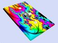 Vivid Fractal Decorative Switchplate Cover 