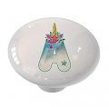Gotham Decor Unicorn Letter A Drawer Cabinet Knob 