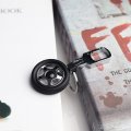 K-kang 2pcs Creative Auto Model Wheel Rim Rotatable Keychain Tyre Car