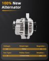 Ocpty Alternator Replace 13893 Fit For 2001 2002 2003 2004 2005 Acura El Honda Civic High Output Performance
