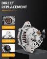 Ocpty Alternator Replace 13893 Fit For 2001 2002 2003 2004 2005 Acura El Honda Civic High Output Performance