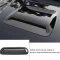 Ozukyn Exterior Car Accessories Fit For Toyota 4runner 2010-2023 Front Hood Scoop Vent Cover Bonnet Trim Abs Carbon Fiber Grain