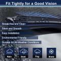 1 Pair 24 18 Front Windshield Wiper Blade For Mazda Cx-5 Cx-9 2017-2023 Windscreen Oe Replacement Set All-seasons Top-lock Not