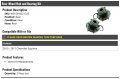 Rear Wheel Hub And Bearing Kit 2 Piece Set Compatible With 2010-2017 Chevy Equinox