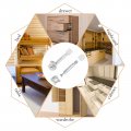 Flyshop 3 In 1 Furniture Cabinet Connector 261 15 X 12mm Cam Lock Fittings And 5mm Dia 35mm Length Dowels With Plastic Nuts 10