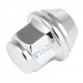 Ocpty M12x1 5 Chrome Lug Nuts 24pcs Closed Wheel 3 4 19mm Hex Factory Replacement Ford Ecosport Escape Fiesta Focus Fusion
