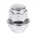 Ocpty M12x1 5 Chrome Lug Nuts 24pcs Closed Wheel 3 4 19mm Hex Factory Replacement Ford Ecosport Escape Fiesta Focus Fusion