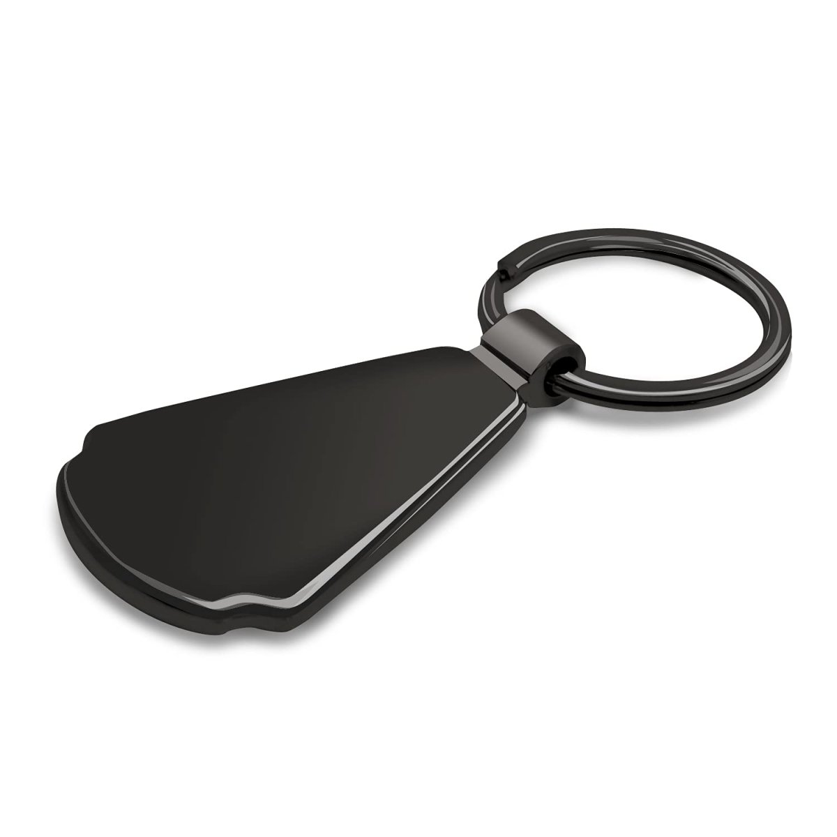 Dodge Charger Classic Teardrop Keychain Red Dome Dark Gunmetal Metal With Logo Graphic 2 13 In X 1 25 Modern Style Accessory