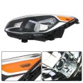 Headlight Assembly Replacement For Kia Soul 2014-2019 Headlights Halogen Set Driver Side Lh