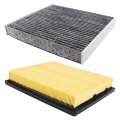 Carbbia Engine And Cabin Air Filter Combo Set Replaces Part Number 17801-37020 87139-07010 17801-0t040 17801-37021 72880-aj000 