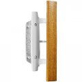 Wright Products Mortise Sliding Patio Door Handle And Installation Hardware Set Wood White Replacement Glass Lock 