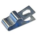 Brake And Fuel Line Clip 1 4 In 3 8 Gm A Body Double Silver Clp160 1pc 