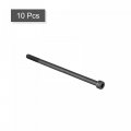 Uxcell M8x145mm Socket Head Bolts 12 9 Grade Alloy Steel Cap Screws Half Thread 10pcs